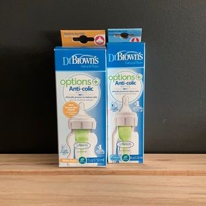 BNIB two anti colic bottles